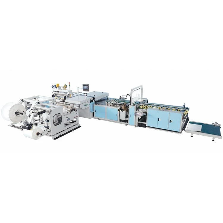 Machine voor het invoegen van dubbele stiksels